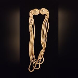 Elegant Gold-Tone Necklace